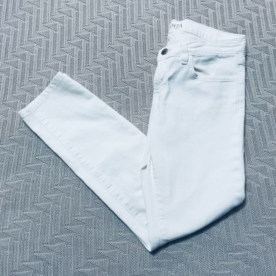 J Brand White Skinny Jeans